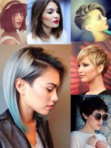 окрашивание волос 2017 фото - новинки на короткие волосы