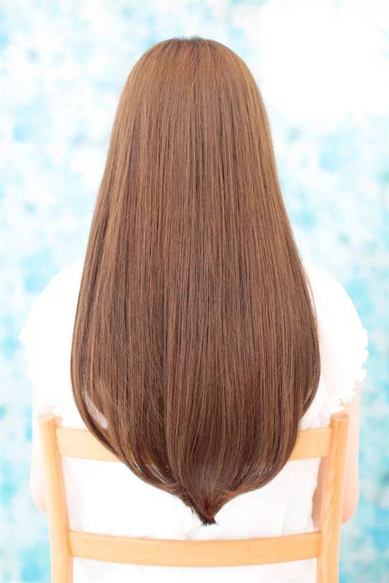Как подстричь длинные волосы вид сзади